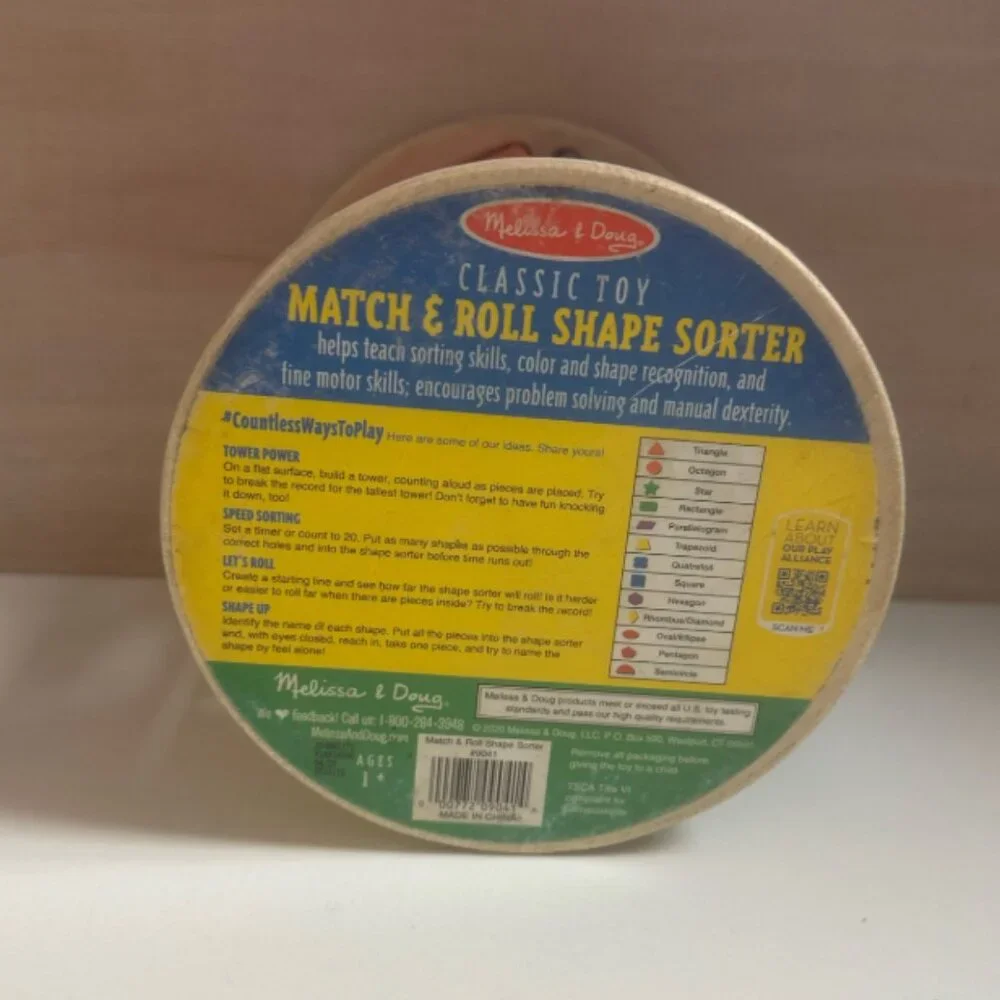 $12 ADD ON melissa & doug match and roll shape sorter one size‎ Zara Baby Gap